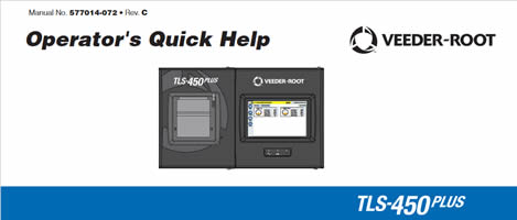 TLS-450PLUS Operators Quick Help Guide (577014-072)